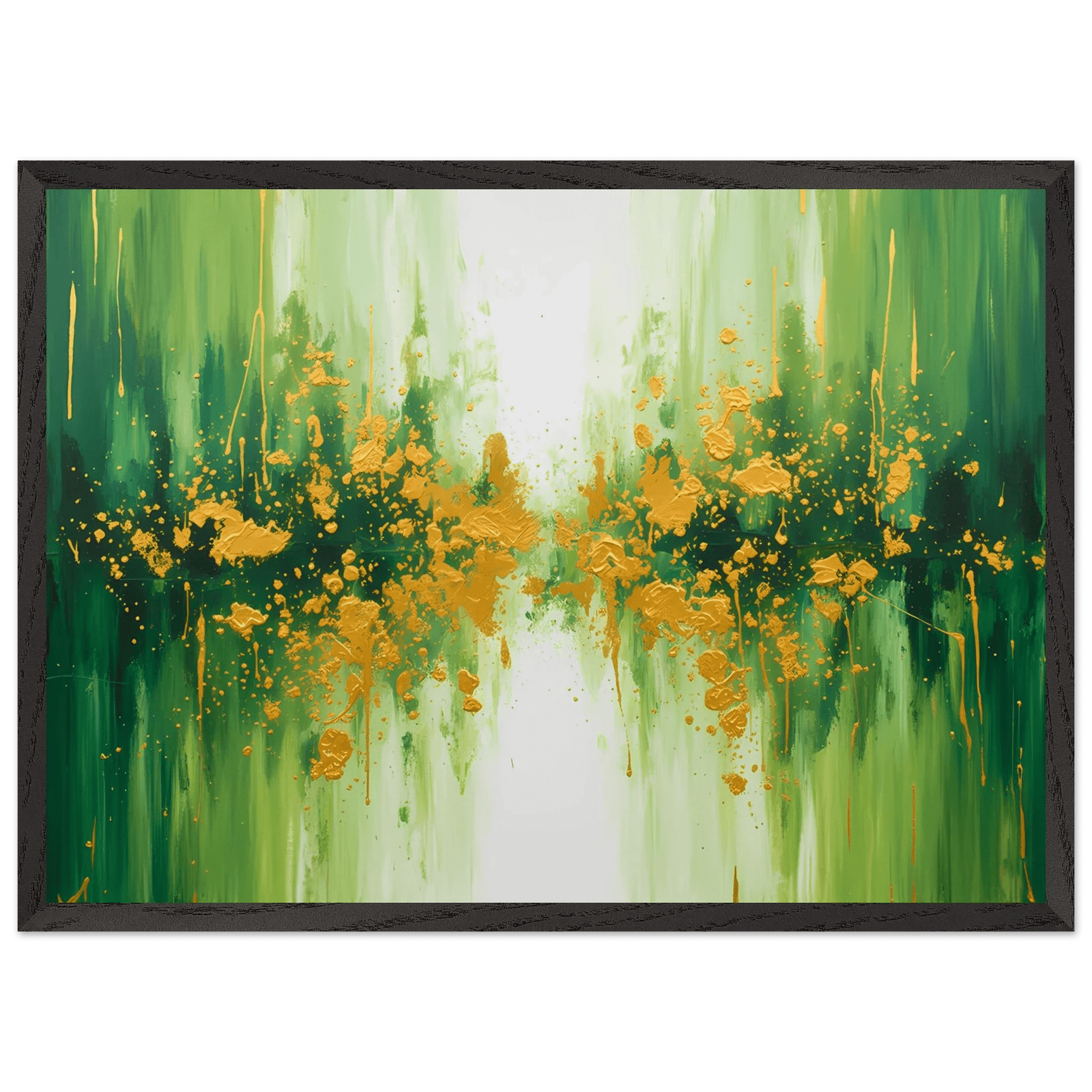 Tableau Vert Abstrait - The Art Avenue