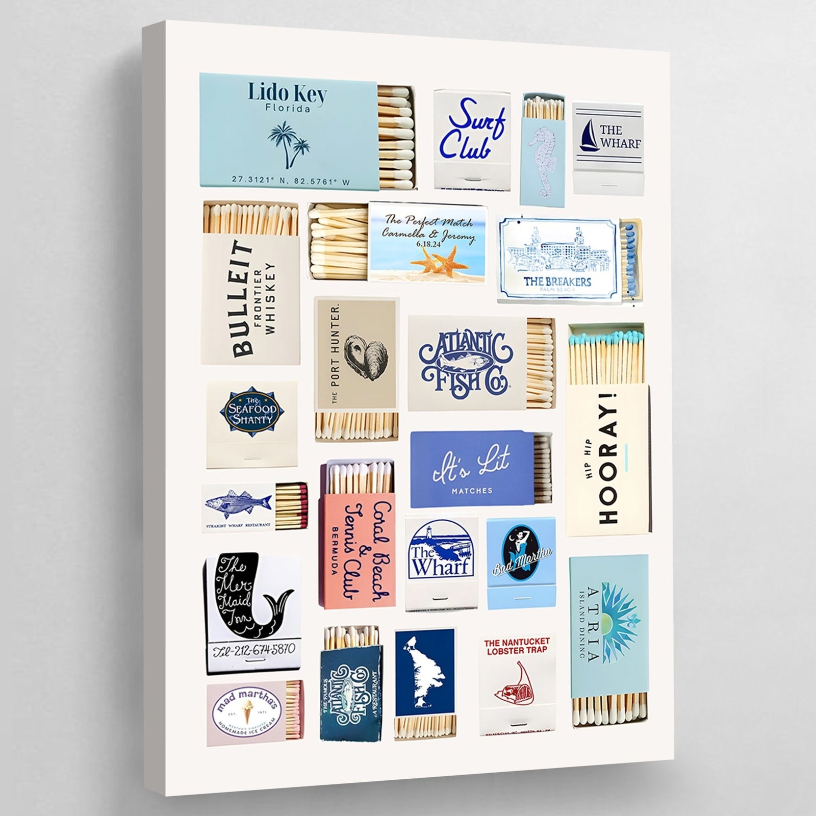 Tableau Vintage Mer - The Art Avenue