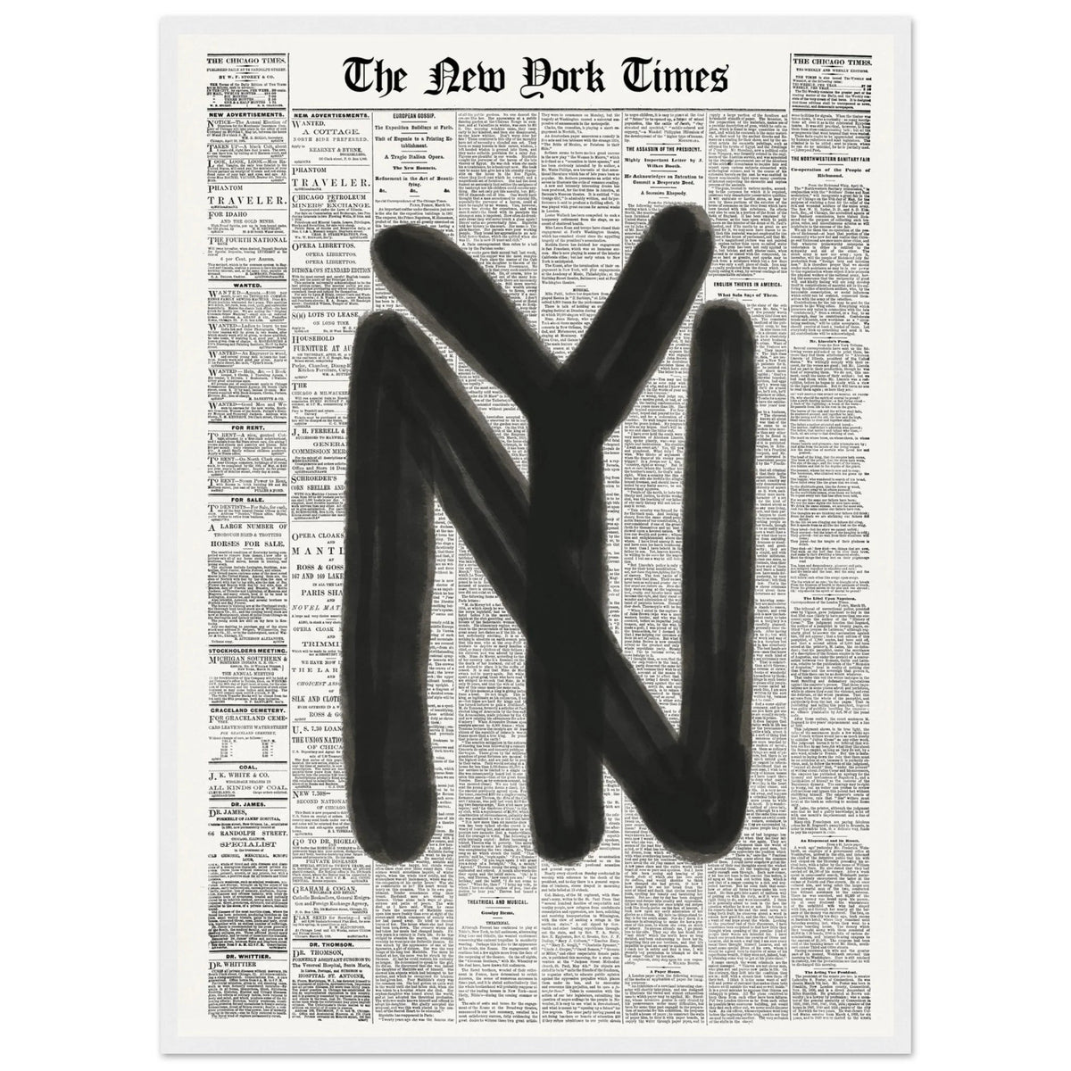 Tableau Vintage New York City - The Art Avenue