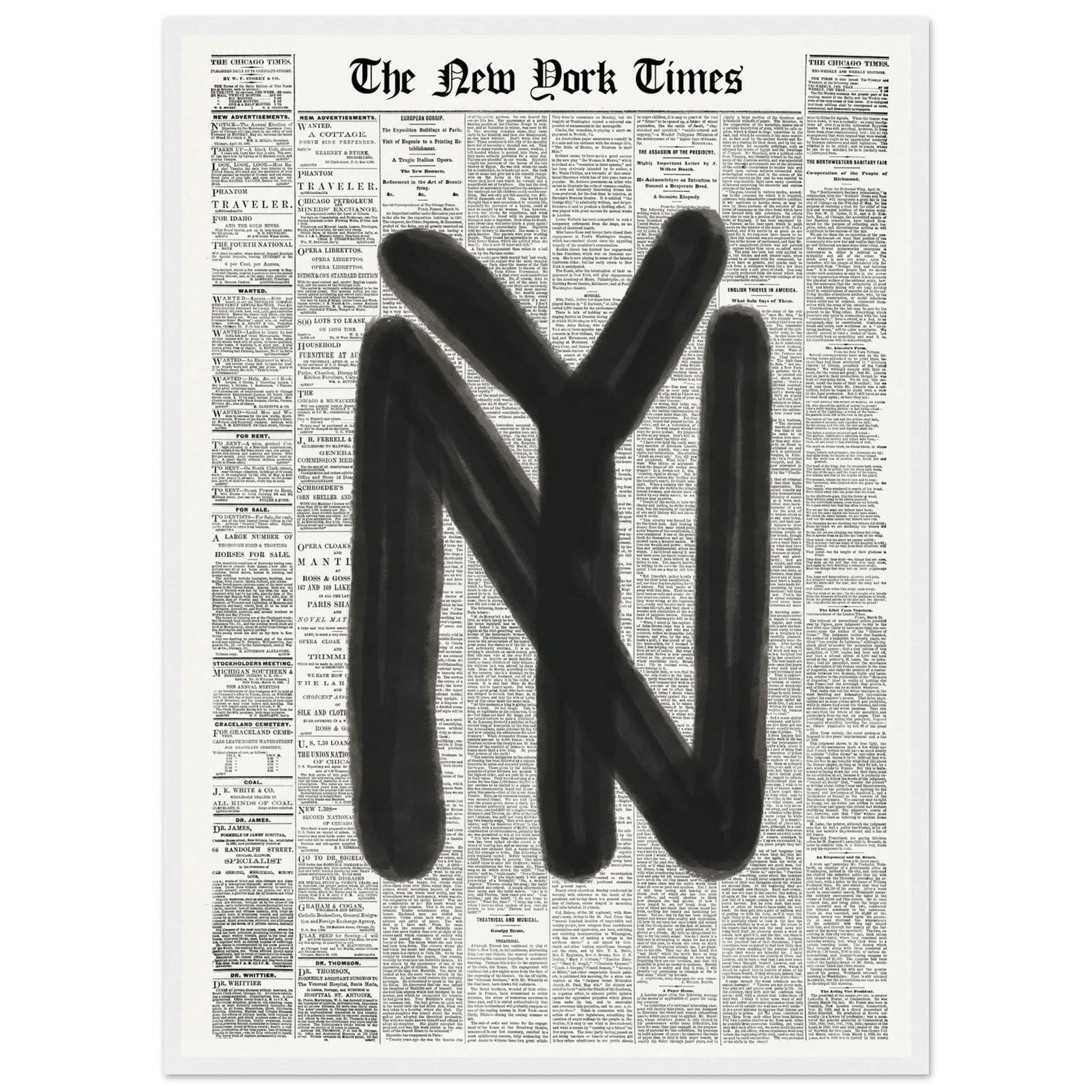 Tableau Vintage New York City - The Art Avenue