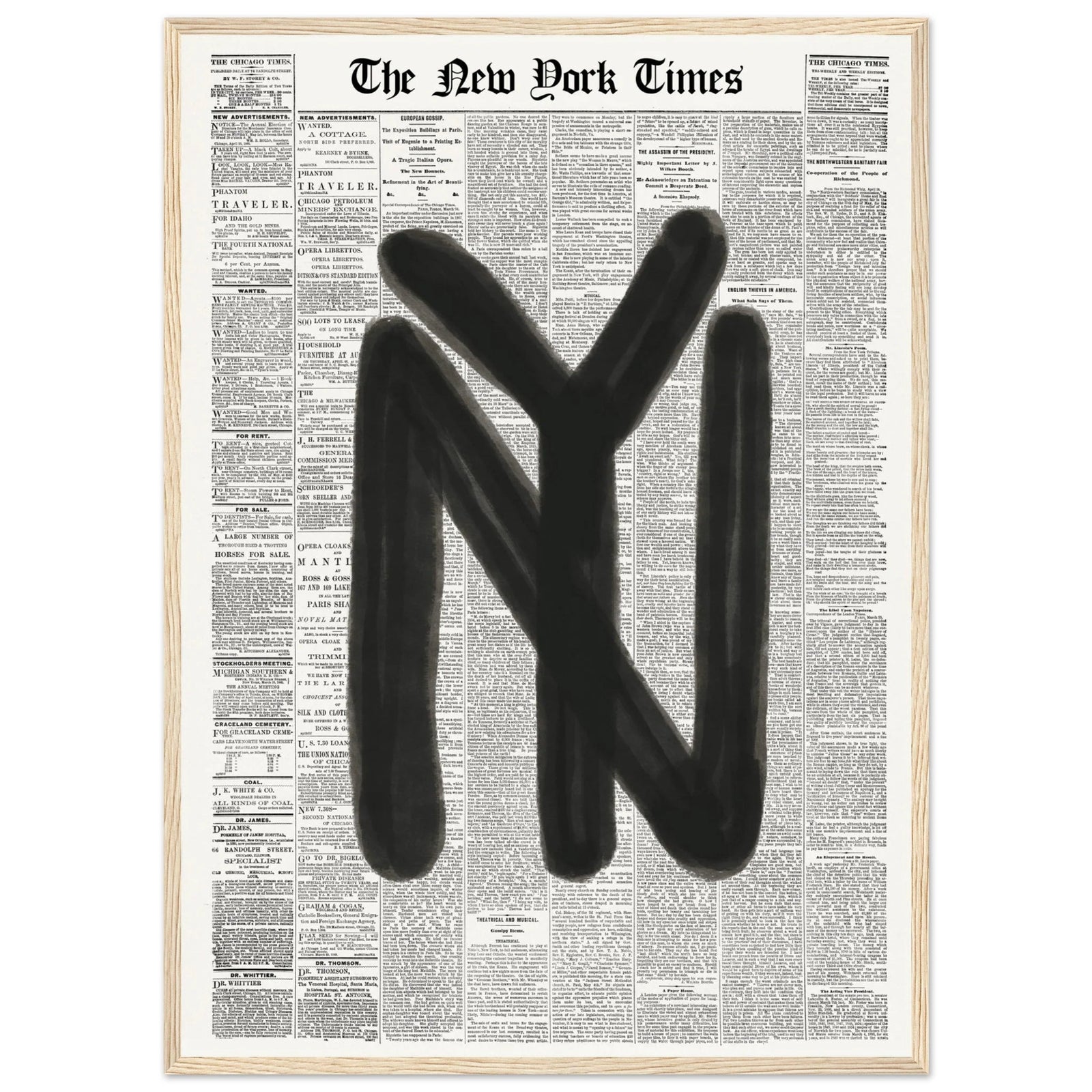 Tableau Vintage New York City - The Art Avenue