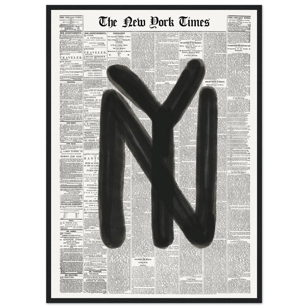 Tableau Vintage New York City - The Art Avenue