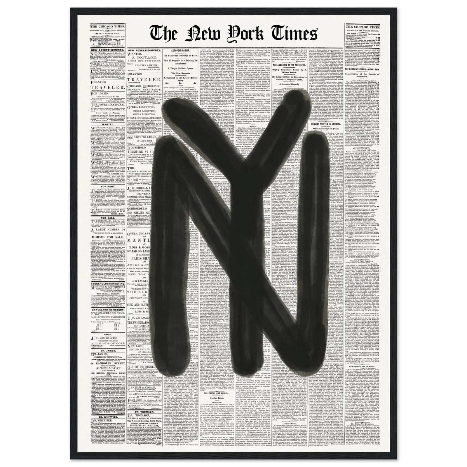 Tableau Vintage New York City - The Art Avenue