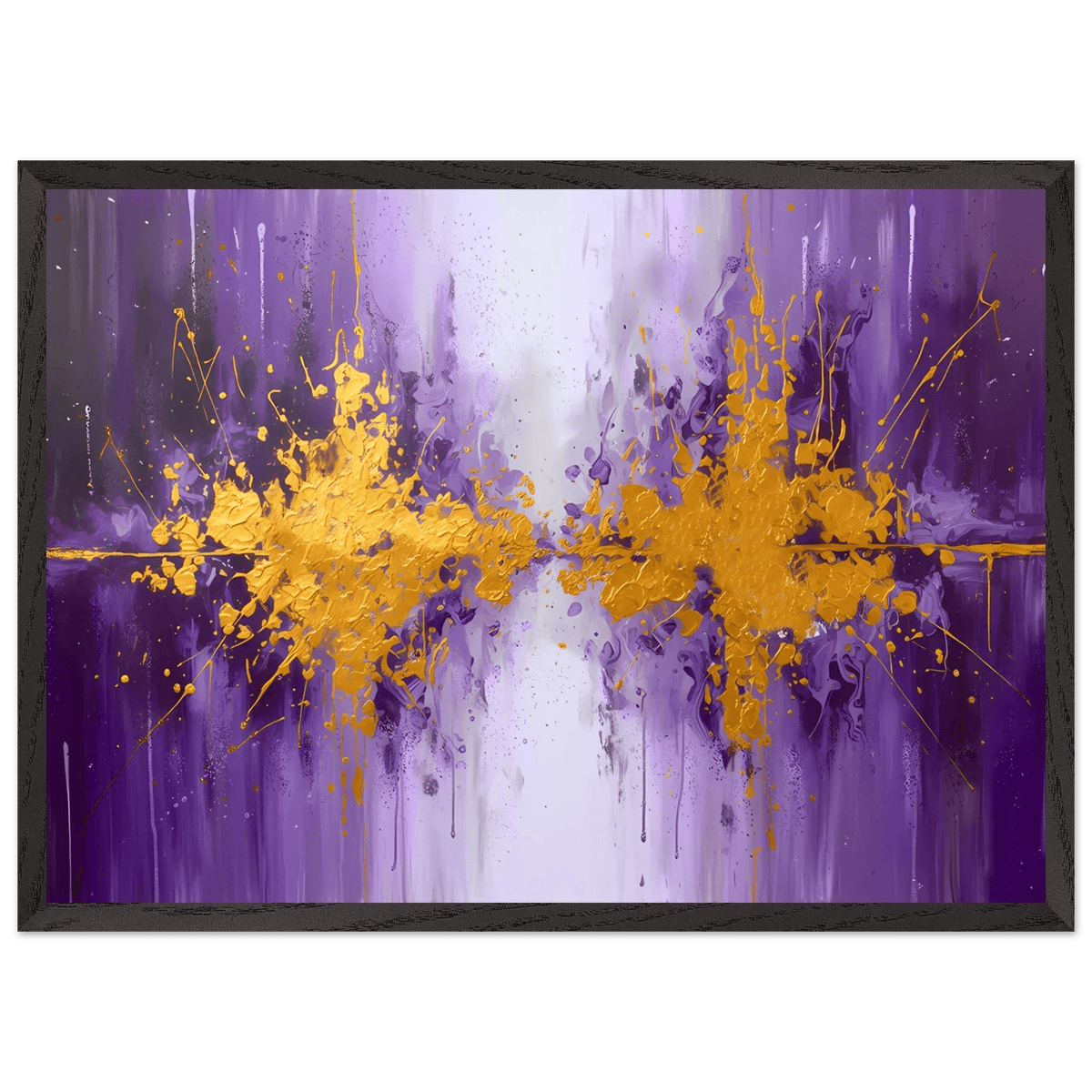 Tableau Violet Abstrait - The Art Avenue