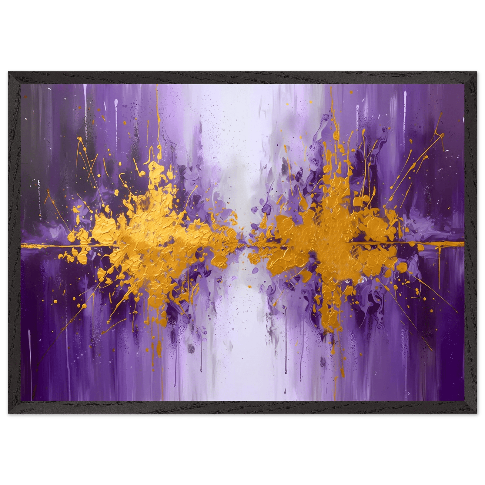 Tableau Violet Abstrait - The Art Avenue