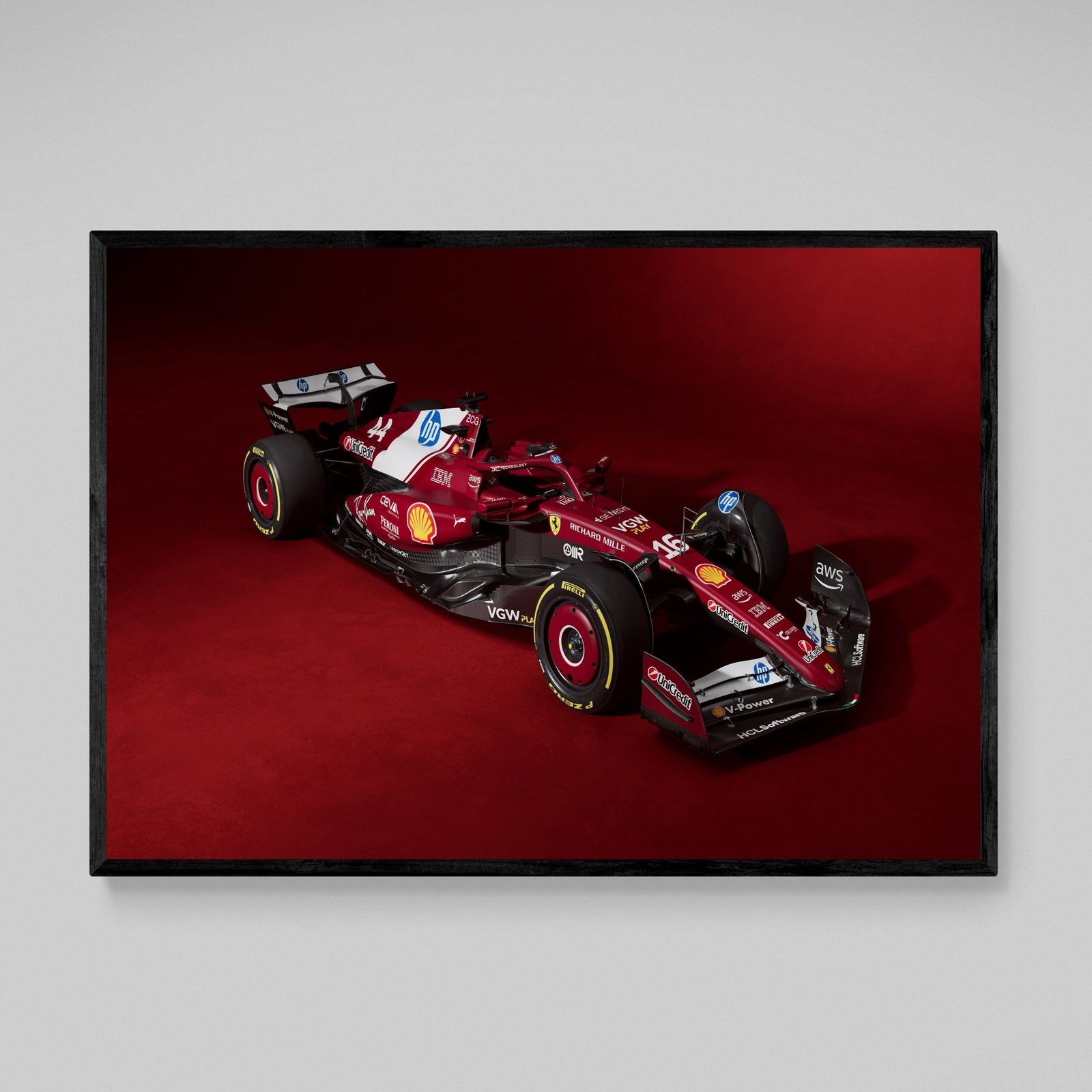 Tableau Voiture Écurie Italienne - The Art Avenue
