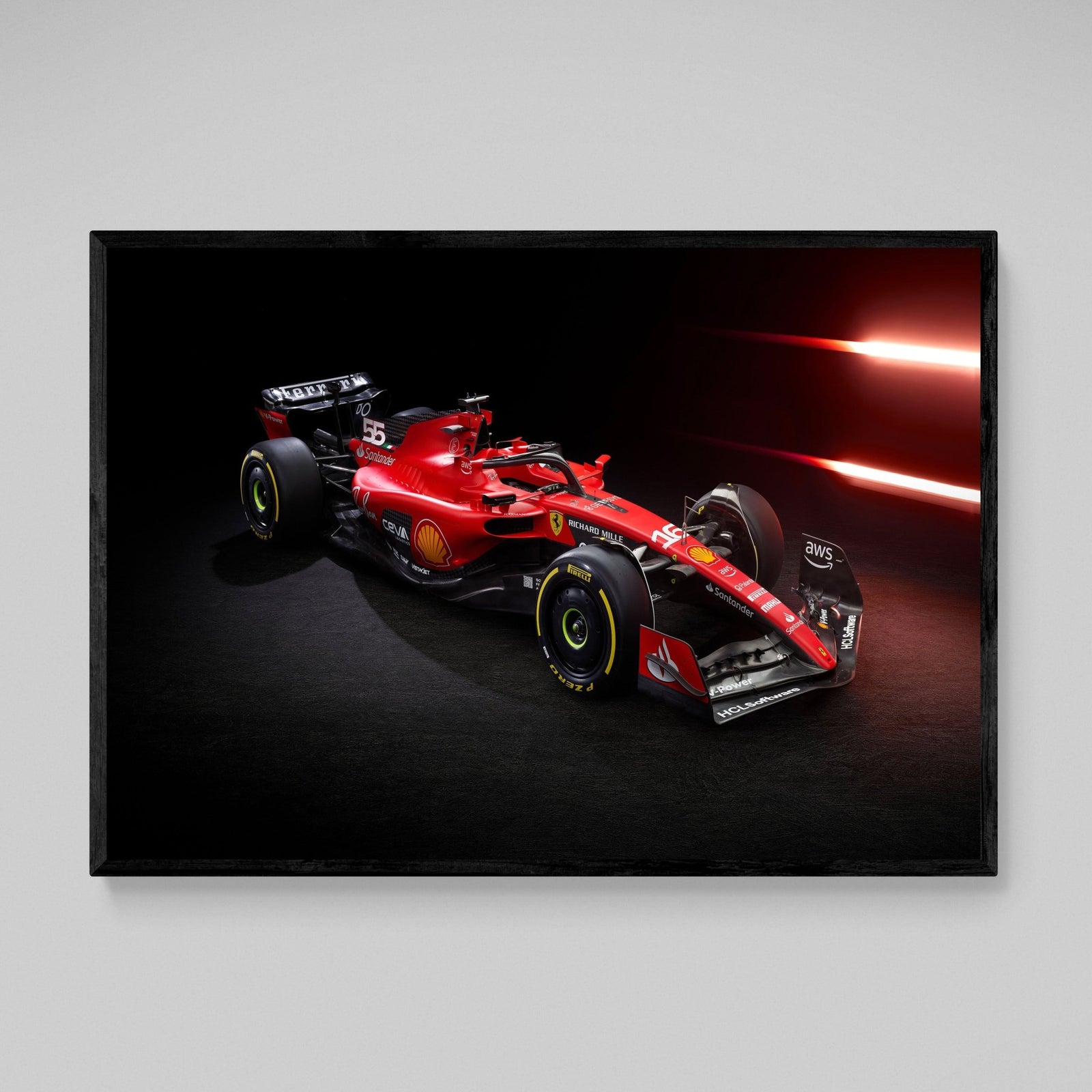 Tableau Voiture Écurie Italienne F1 - The Art Avenue
