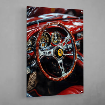 Tableau Voiture Ferrari Intérieur - The Art Avenue