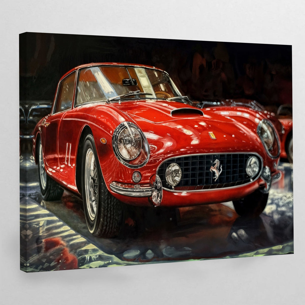 Tableau Voiture Ferrari Vintage - The Art Avenue