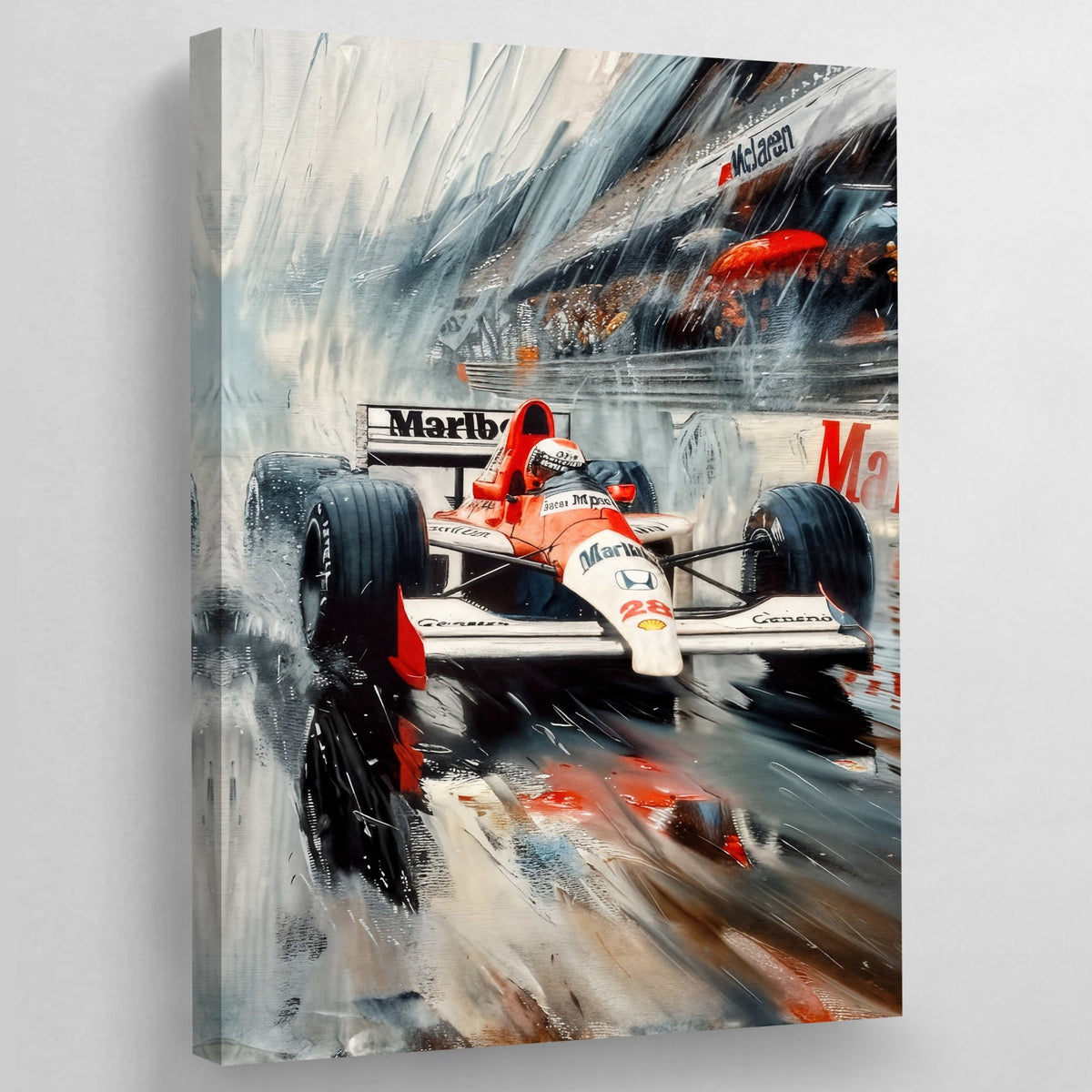 Tableau Voiture McLaren Vintage - The Art Avenue