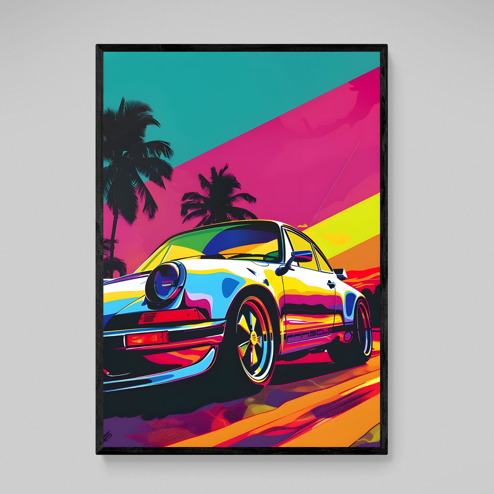 Tableau Voiture Pop Art - The Art Avenue