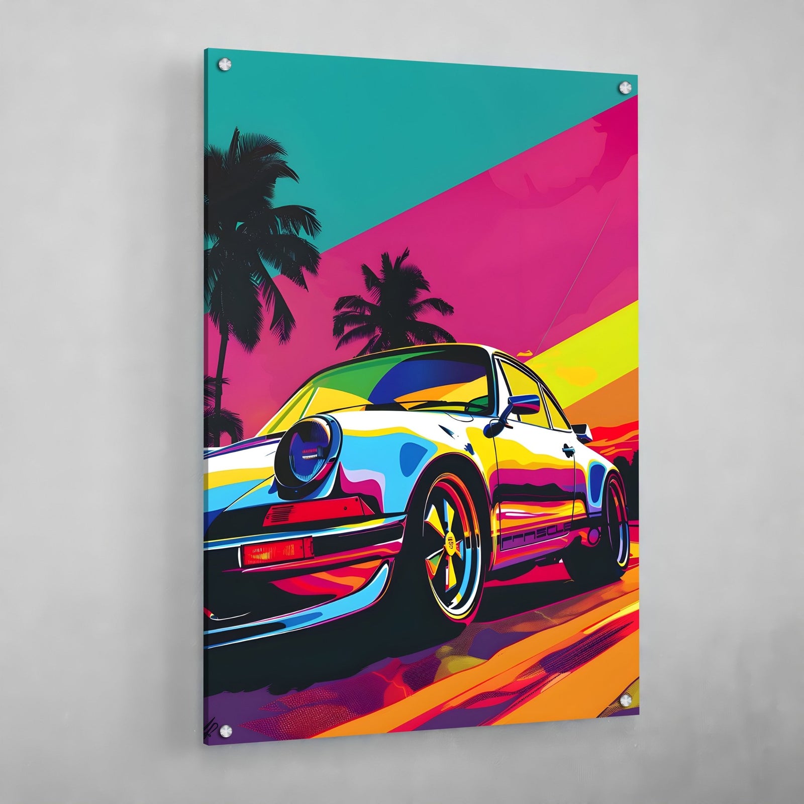 Tableau Voiture Pop Art - The Art Avenue