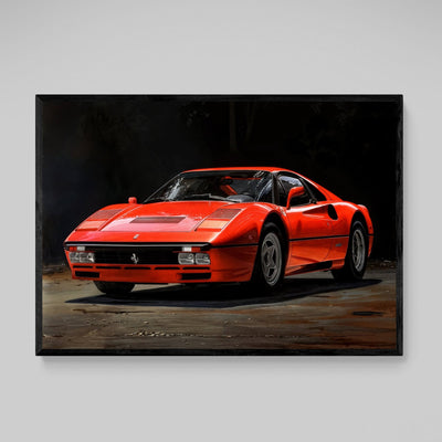 Tableau Voiture Vintage Ferrari - The Art Avenue