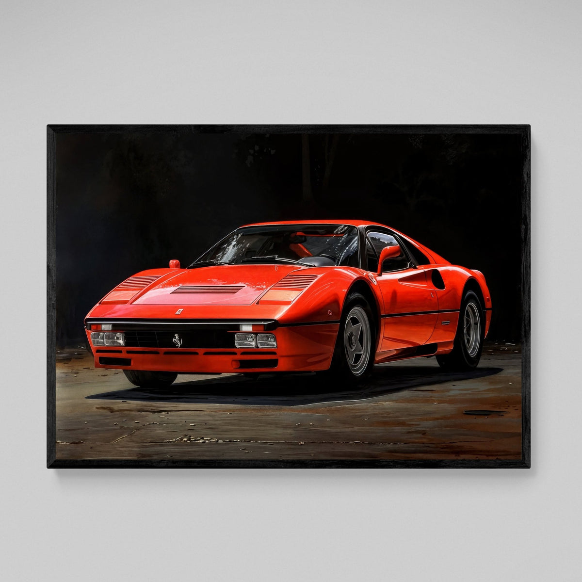 Tableau Voiture Vintage Ferrari - The Art Avenue