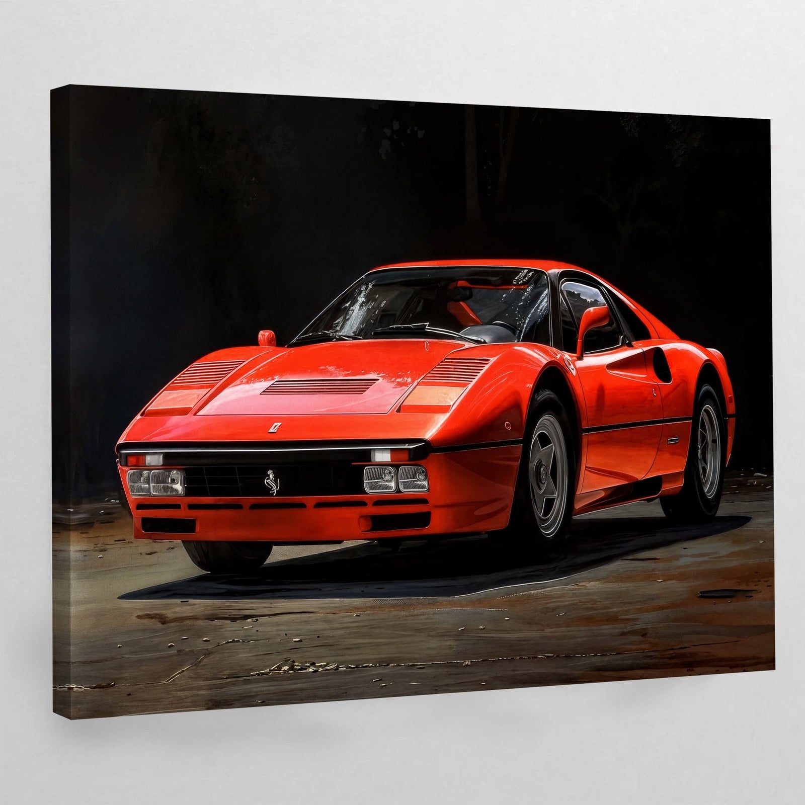Tableau Voiture Vintage Ferrari - The Art Avenue