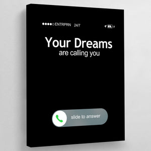 Tableau Your Dreams Are Calling You - The Art Avenue