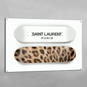 Tableau Yves Saint Laurent Skateboard - The Art Avenue