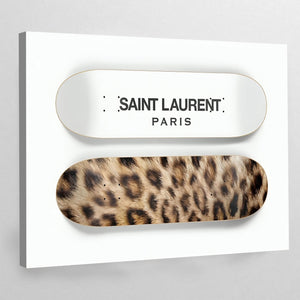 Tableau Yves Saint Laurent Skateboard - The Art Avenue