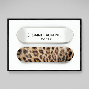 Tableau Yves Saint Laurent Skateboard - The Art Avenue