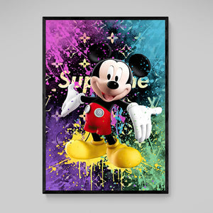Tableau Mickey Mouse Pop Art  - The Art Avenue