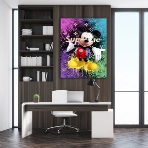 Tableau Mickey Mouse Pop Art  - The Art Avenue