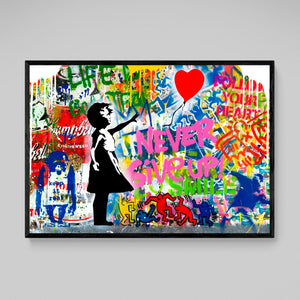 Banksy Tableau - The Art Avenue