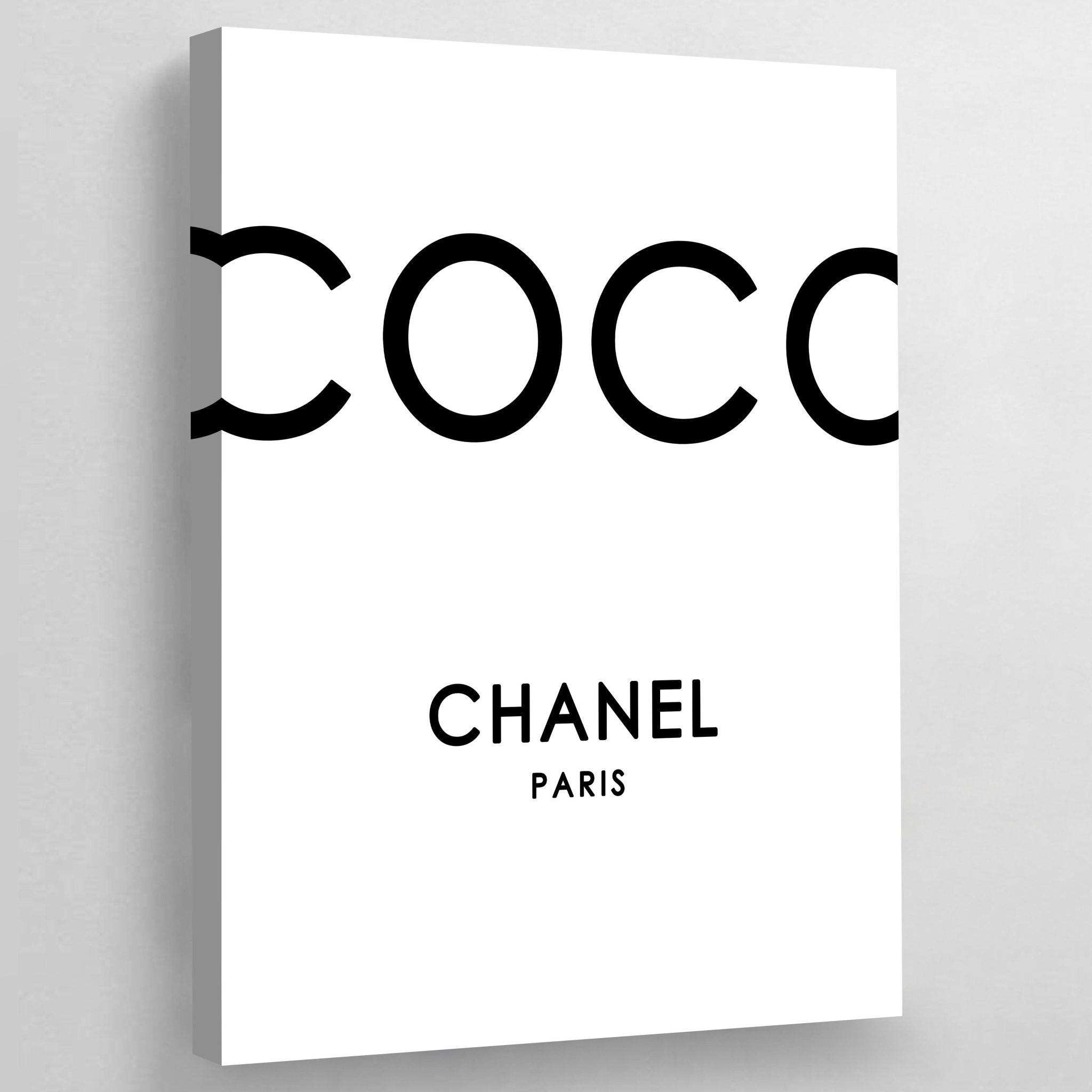 Décoration murale classique affiches vintage poster Coco Chanel cadres dorés