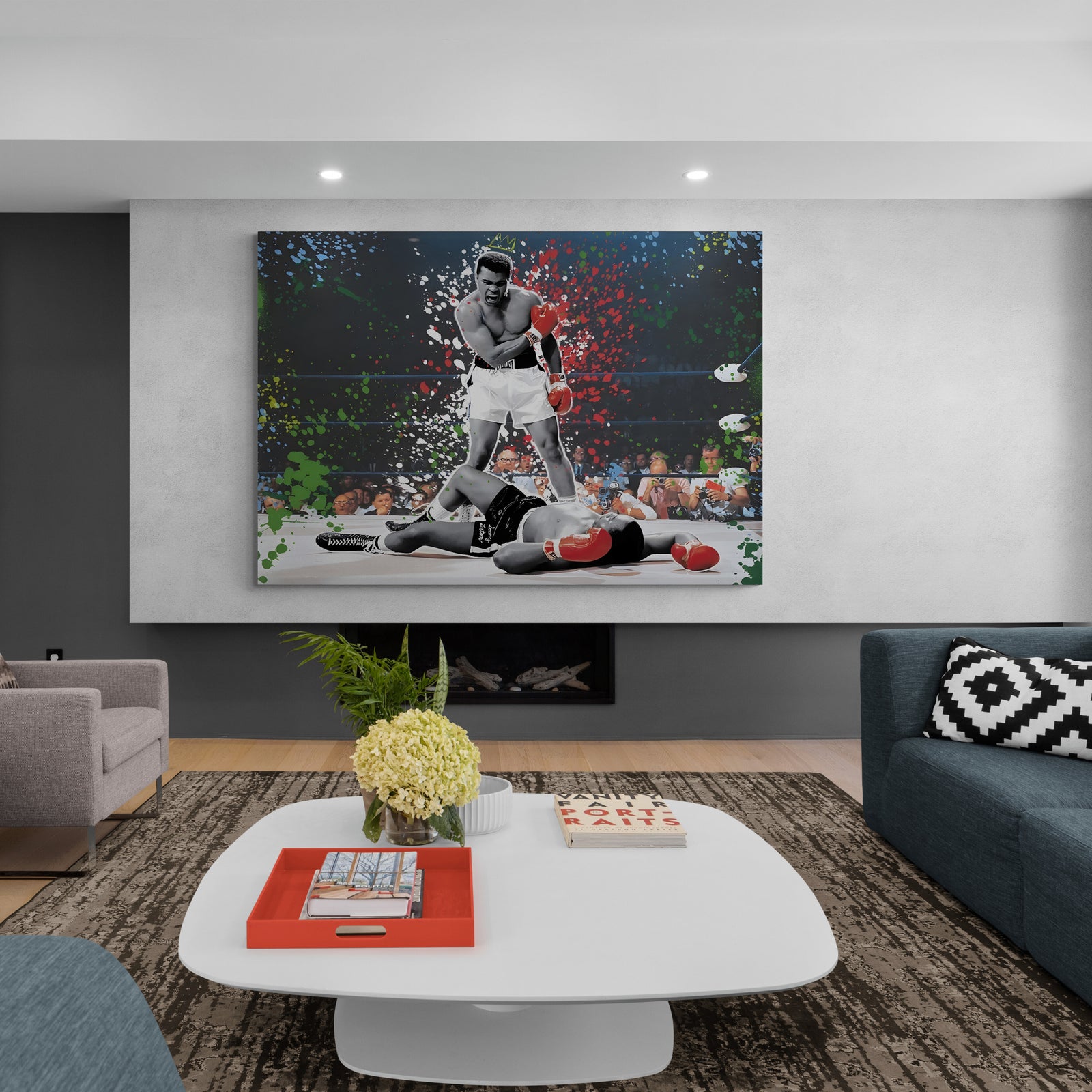 Tableau Mohamed Ali Champion - The Art Avenue