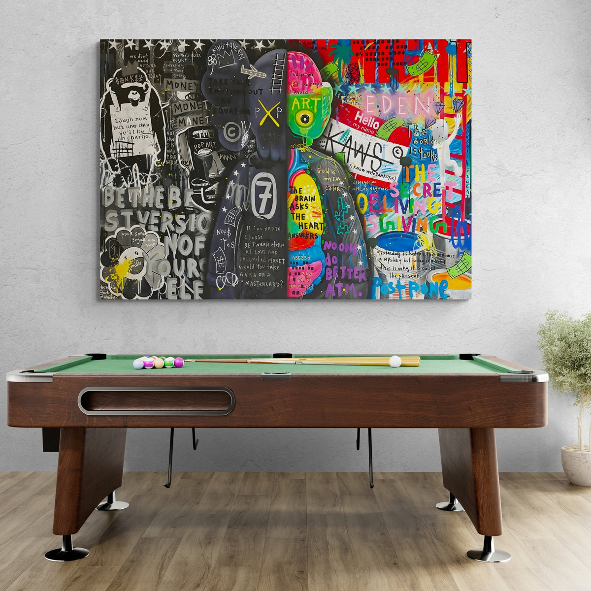 Kaws Tableau - The Art Avenue