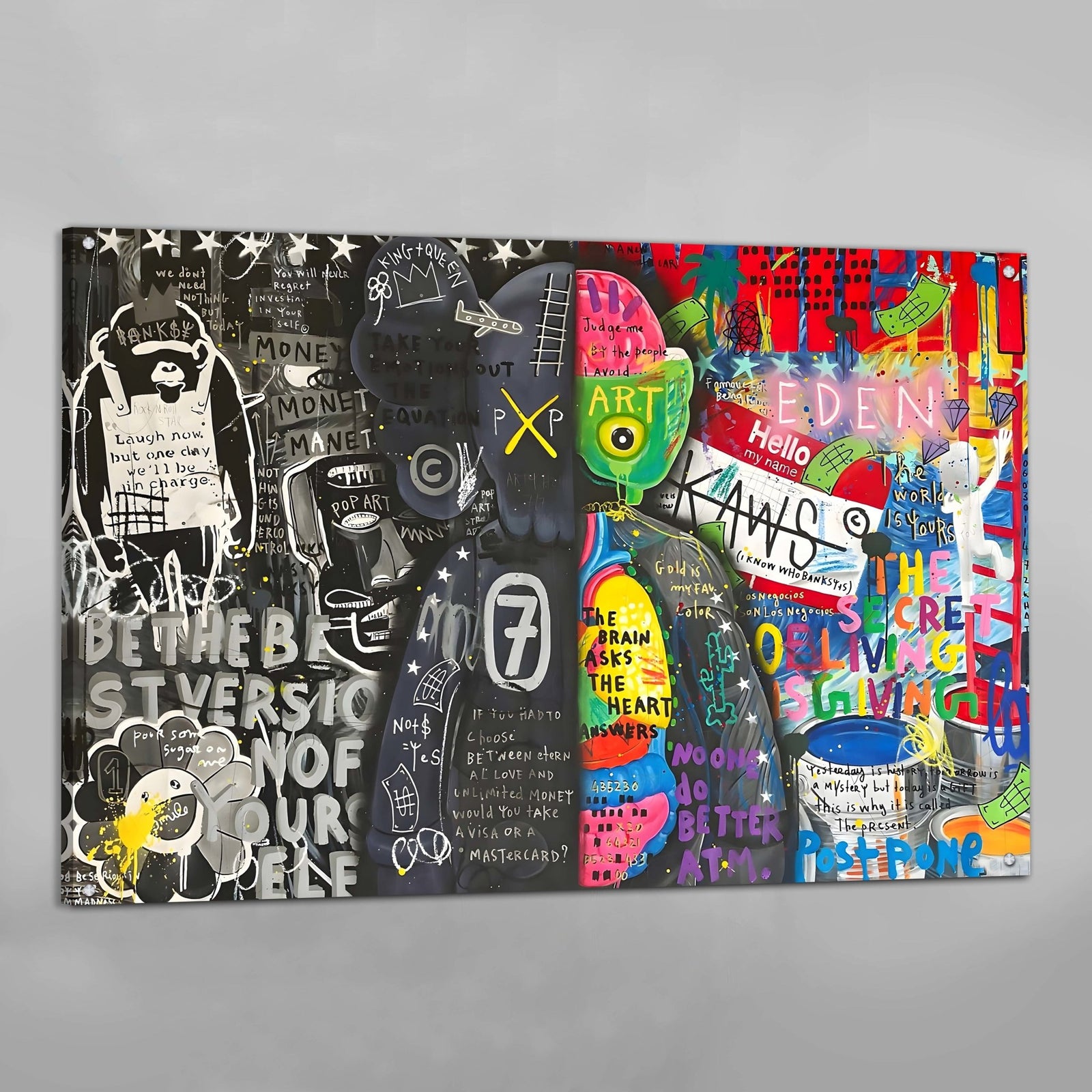 Kaws Tableau - The Art Avenue
