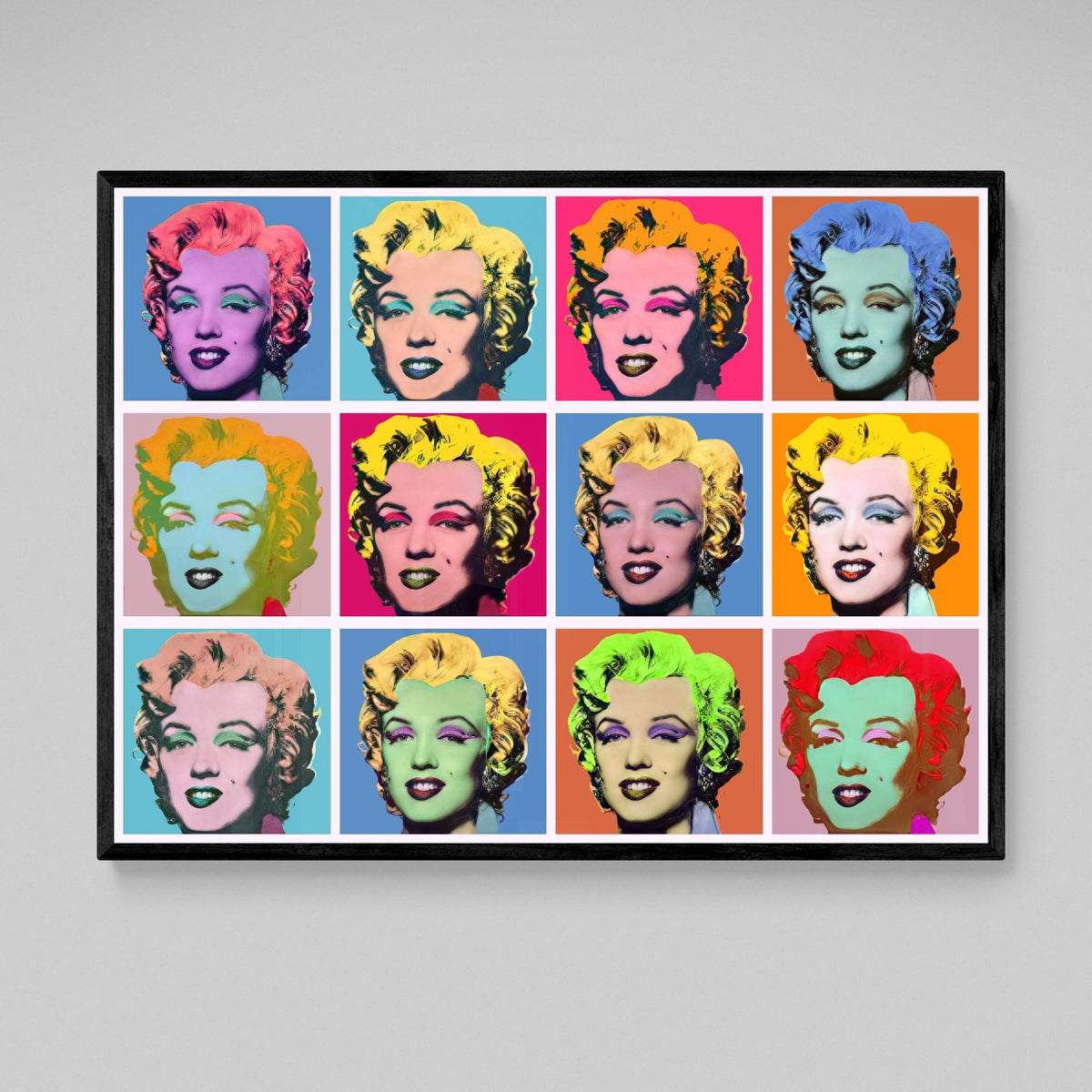 Marilyn Monroe Tableau Pop Art - The Art Avenue