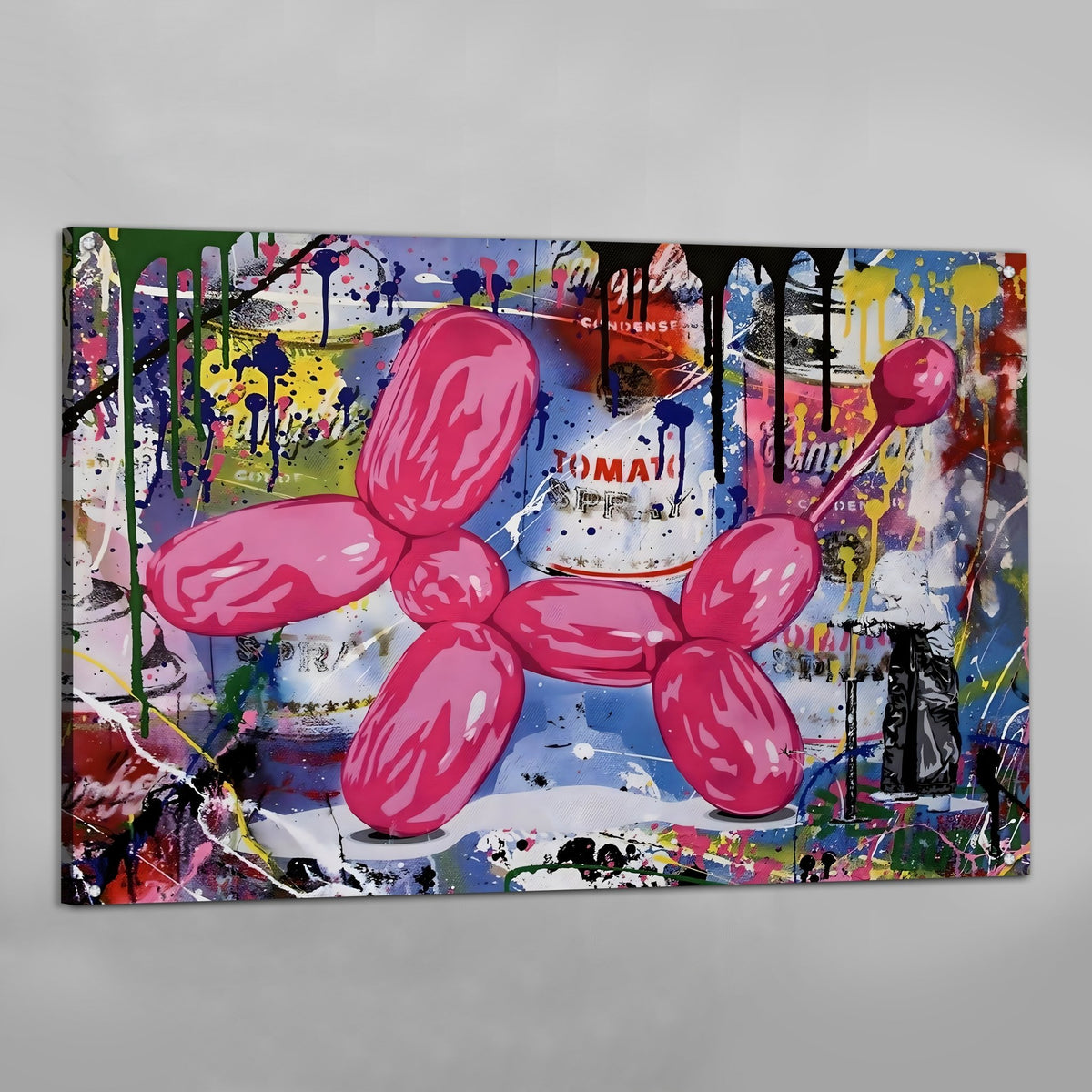 Pop Art Tableau Street Art - The Art Avenue