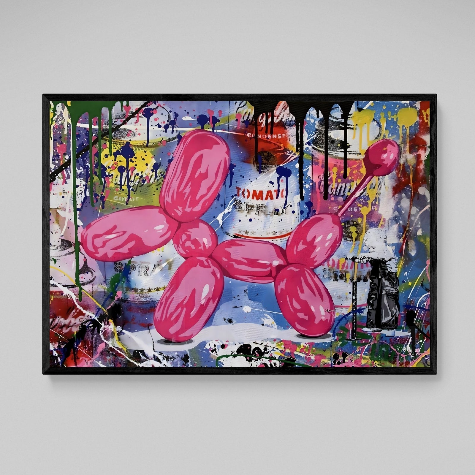 Pop Art Tableau Street Art - The Art Avenue