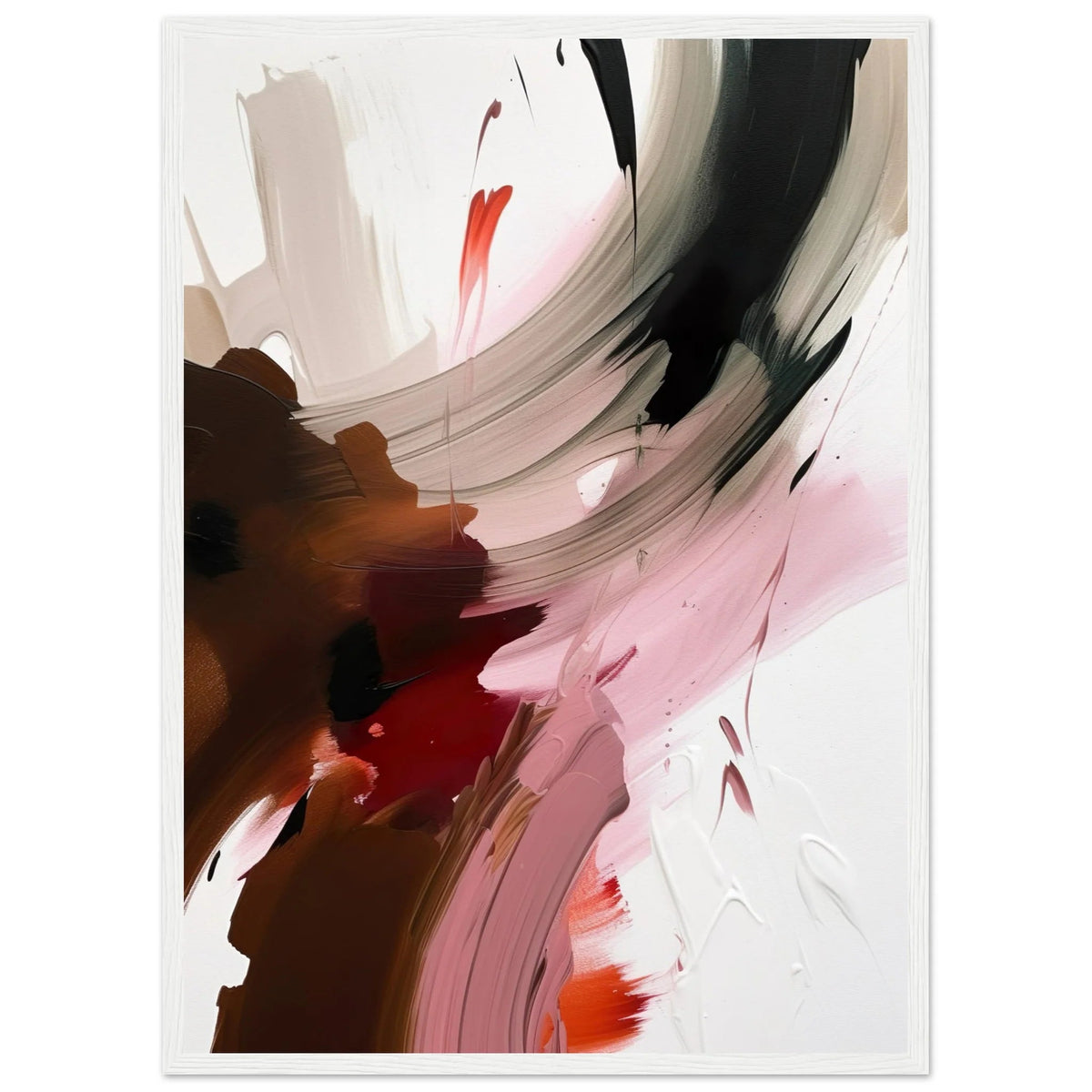 Tableau Abstrait Bordeaux - The Art Avenue