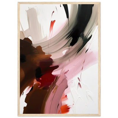 Tableau Abstrait Bordeaux - The Art Avenue