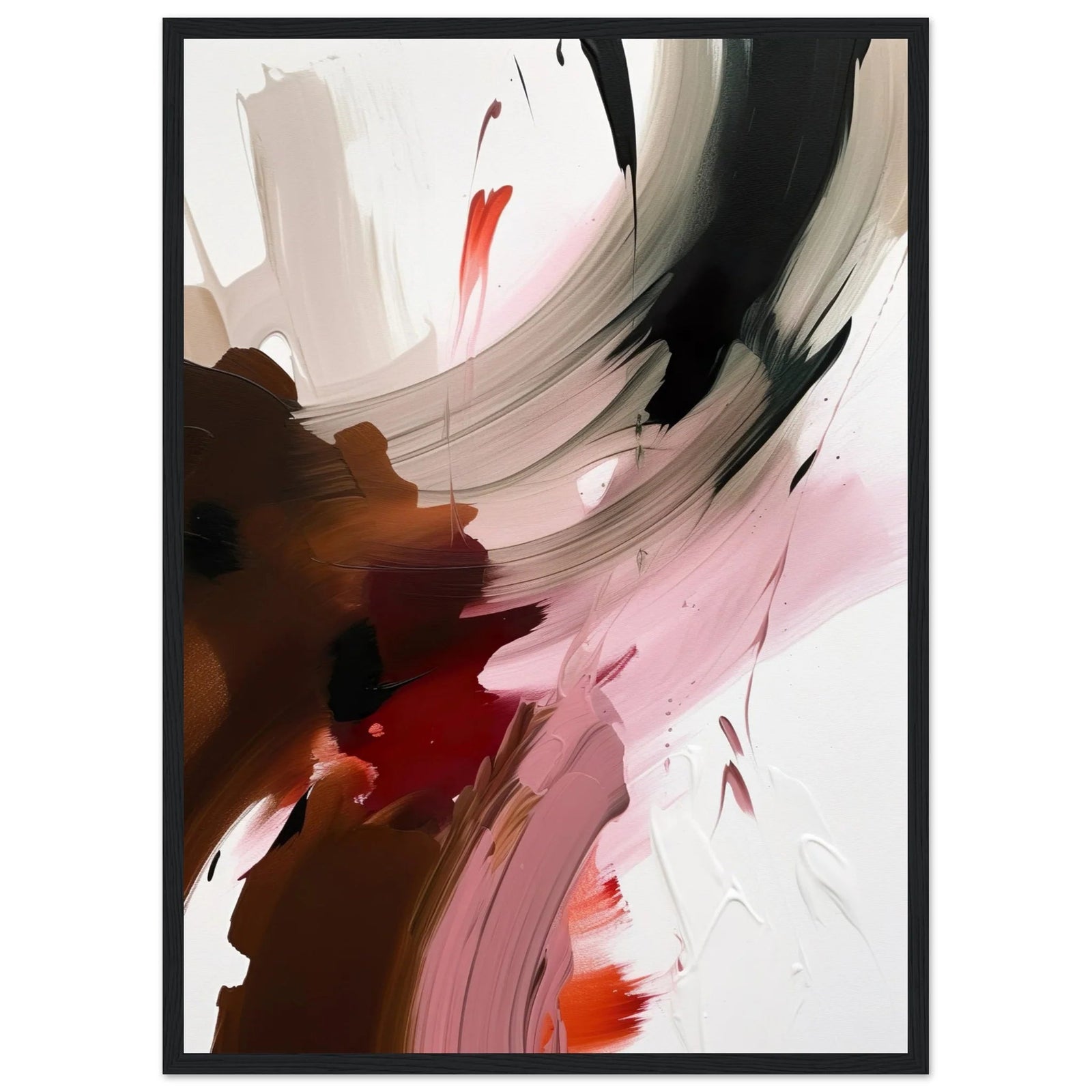 Tableau Abstrait Bordeaux - The Art Avenue