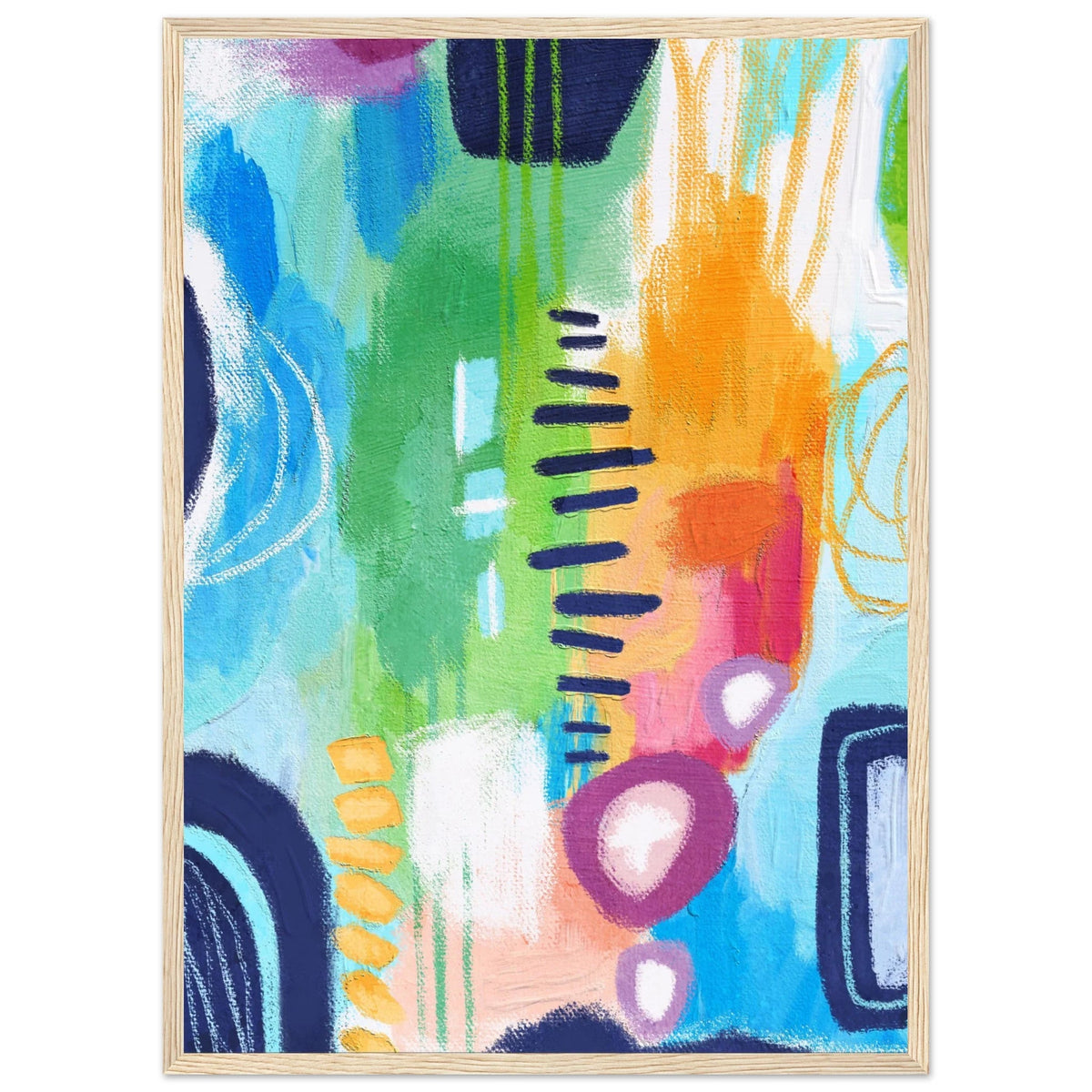 Tableau Abstrait Coloré - The Art Avenue