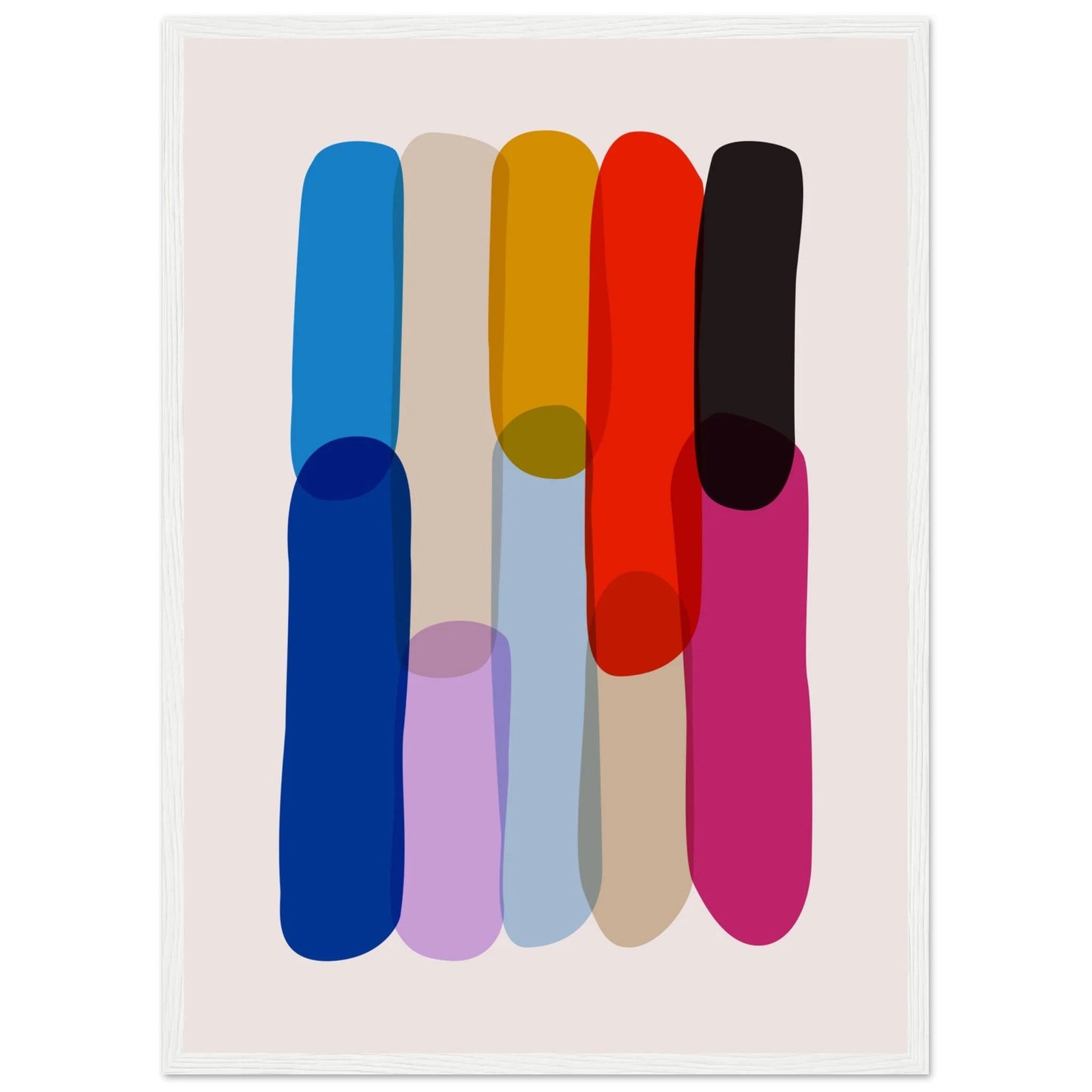 Tableau Abstrait Couleurs - The Art Avenue