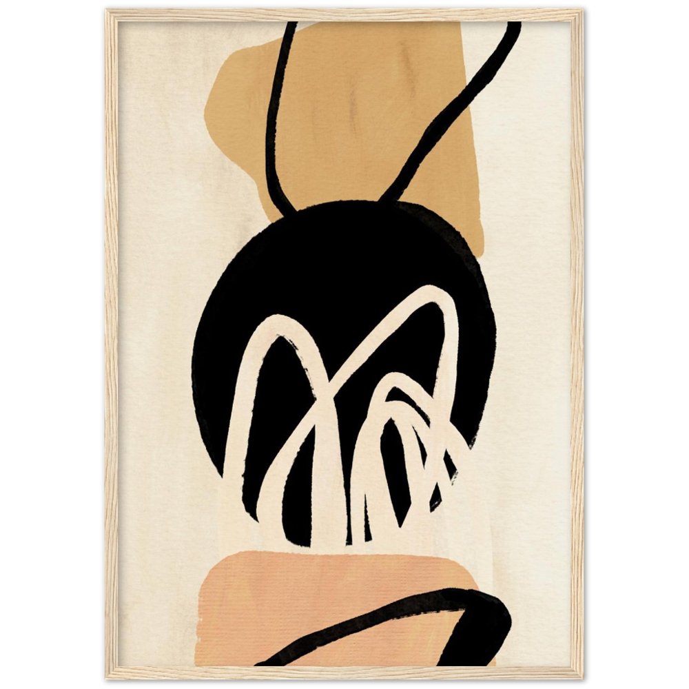 Tableau Abstrait Minimaliste - The Art Avenue