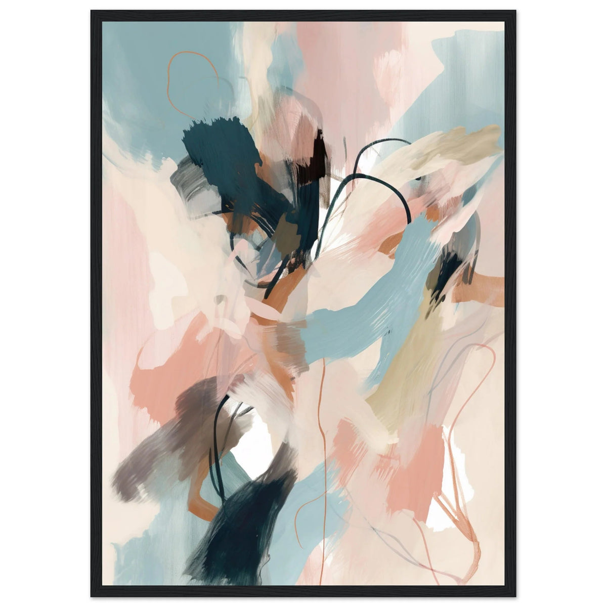 Tableau Abstrait Pastel - The Art Avenue