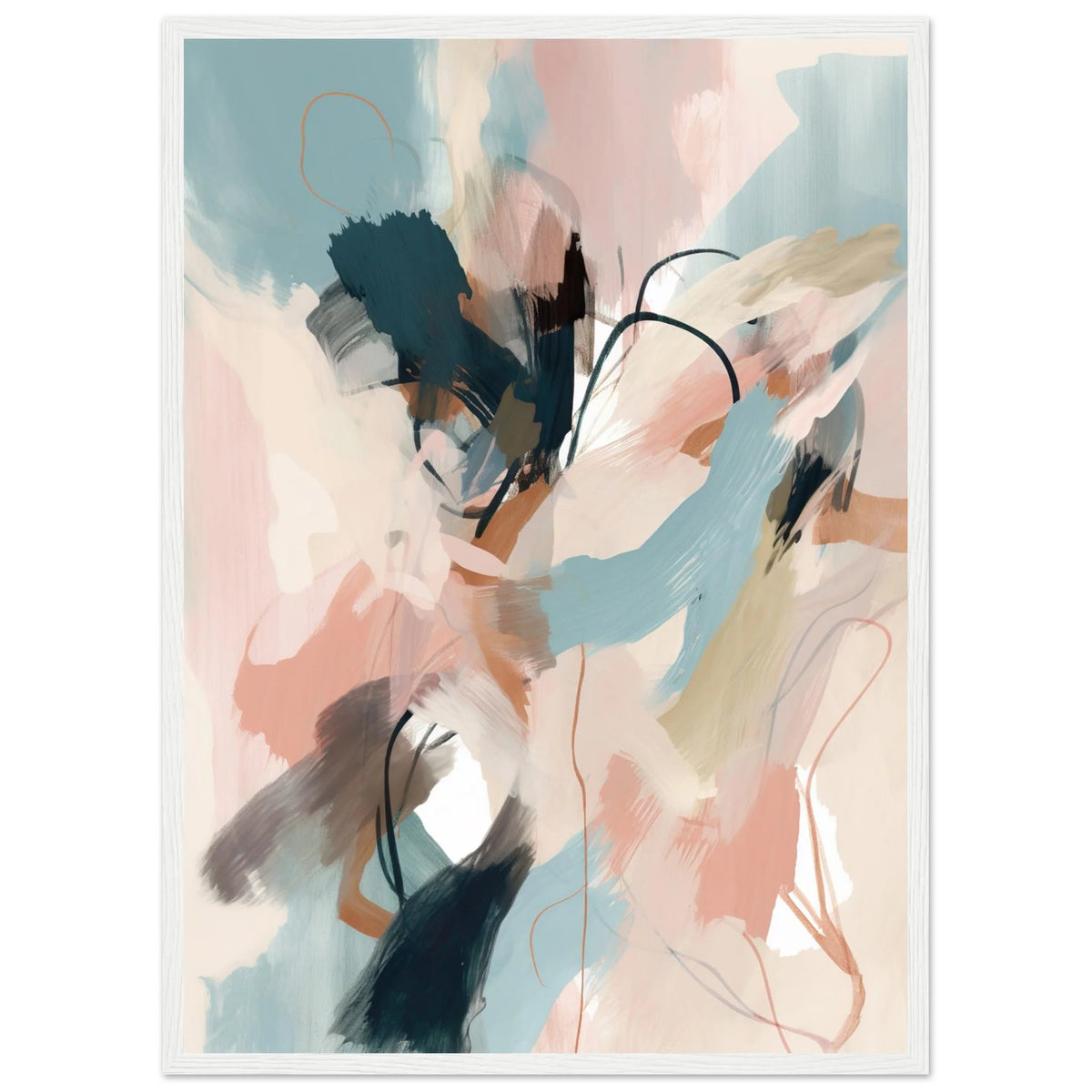 Tableau Abstrait Pastel - The Art Avenue