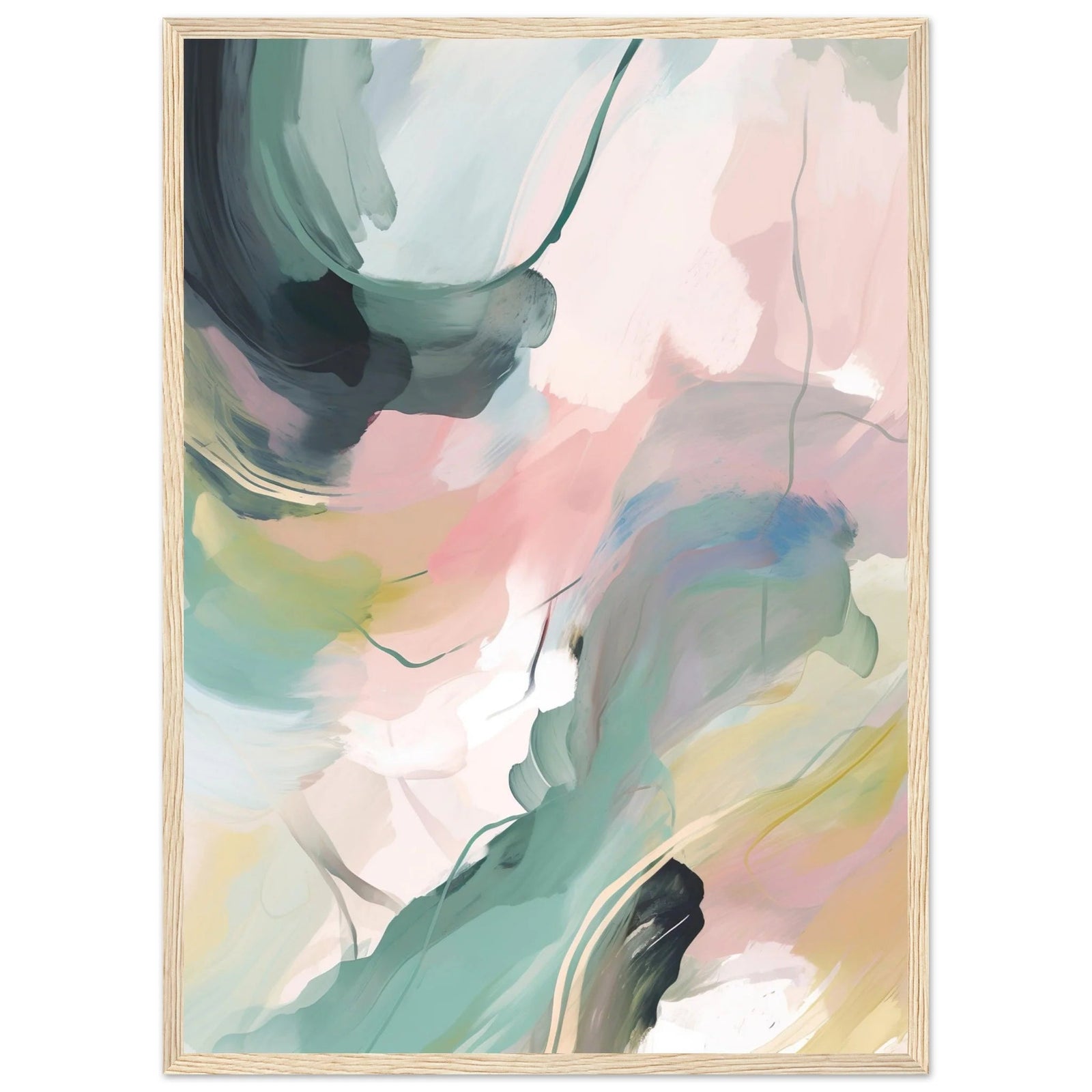 Tableau Abstrait Pastels - The Art Avenue