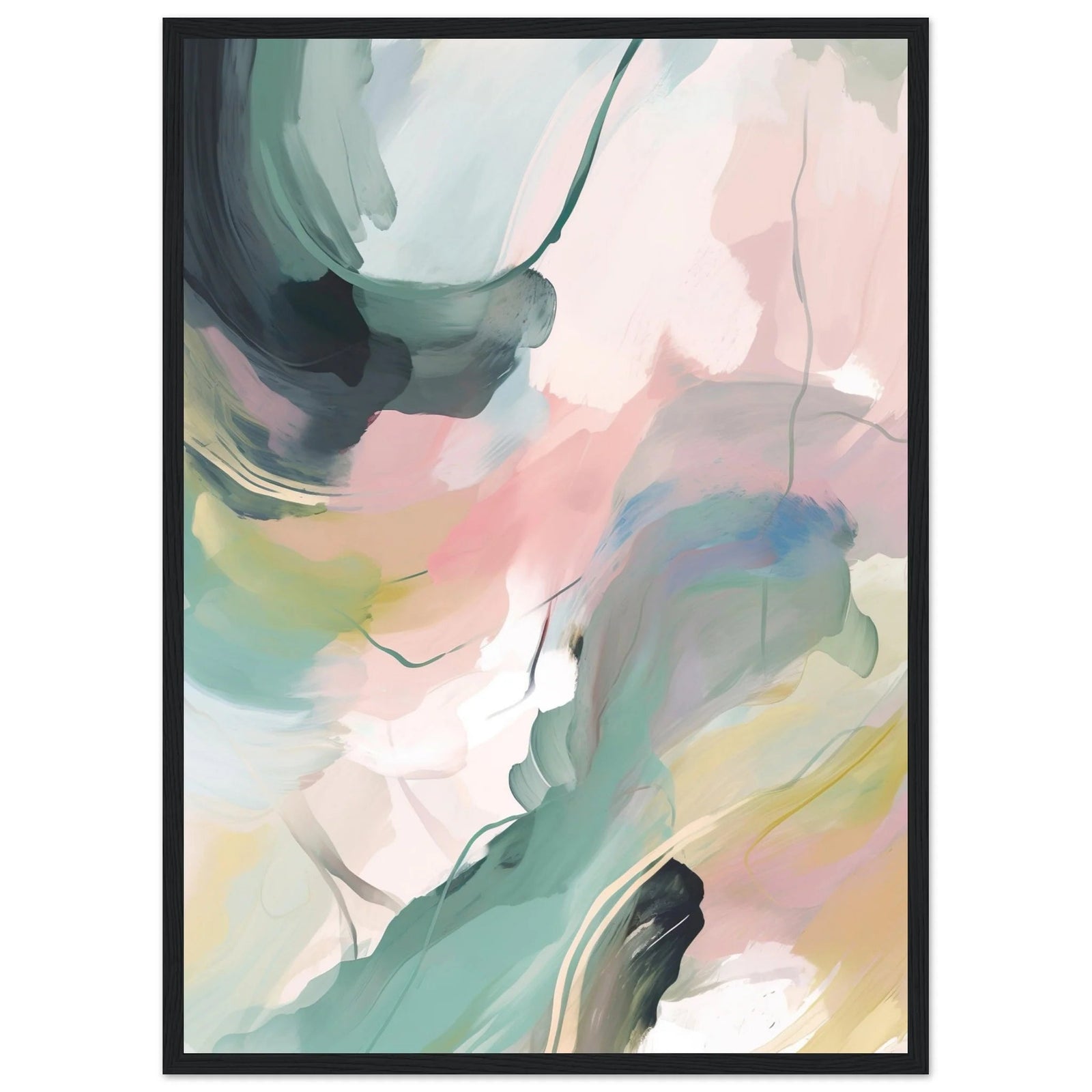 Tableau Abstrait Pastels - The Art Avenue