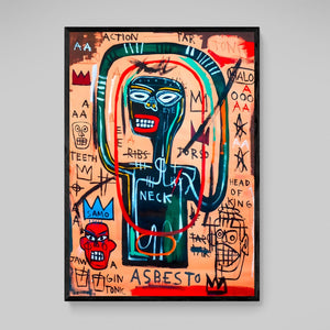Tableau Africain Basquiat - The Art Avenue