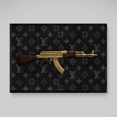 Tableau AK47 Louis Vuitton - The Art Avenue