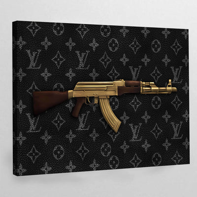 Tableau AK47 Louis Vuitton - The Art Avenue