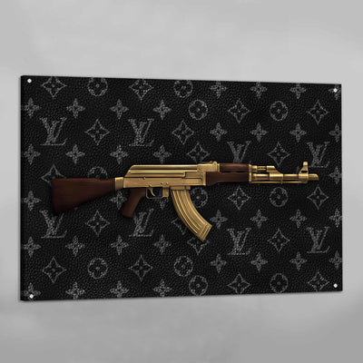 Tableau AK47 Louis Vuitton - The Art Avenue