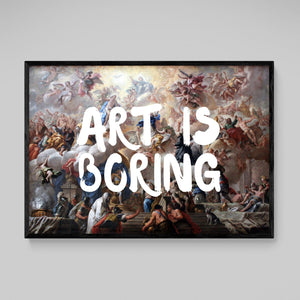 Tableau Art Is Boring - The Art Avenue
