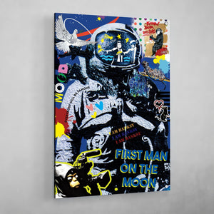 Tableau Banksy Astronaute - The Art Avenue