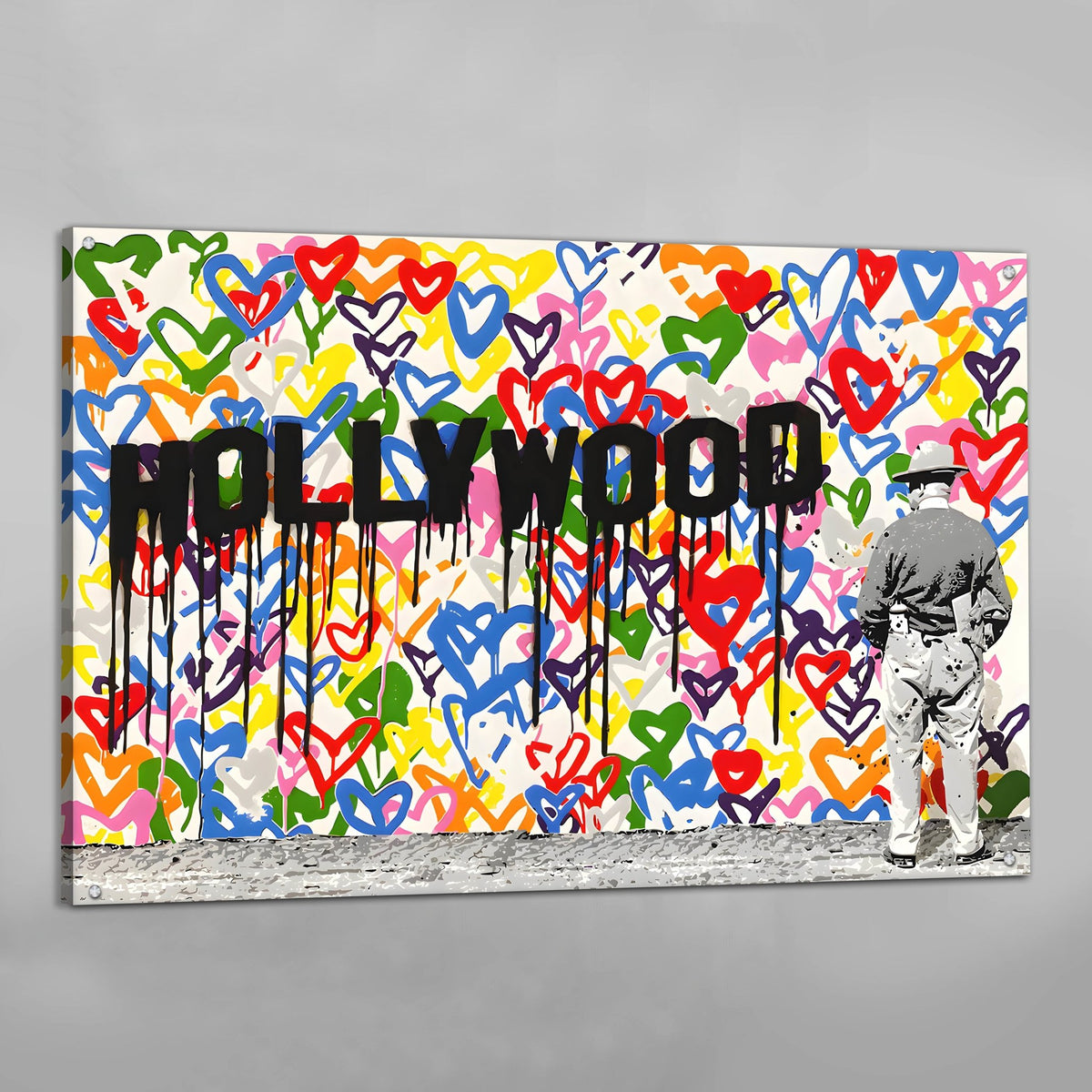 Tableau Banksy Graffitis - The Art Avenue